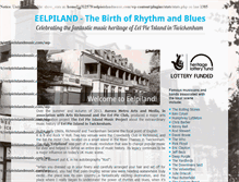 Tablet Screenshot of eelpieislandmusic.com